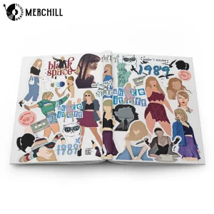 White Taylors Version 1989 Notebook Hardcover Journal Gift for a Swiftie 5