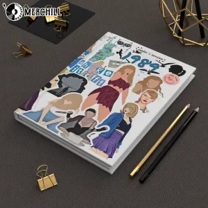 White Taylors Version 1989 Notebook Hardcover Journal Gift for a Swiftie 6
