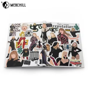 White Taylors Version Reputation Notebook Hardcover Journal Gift for a Swiftie 5
