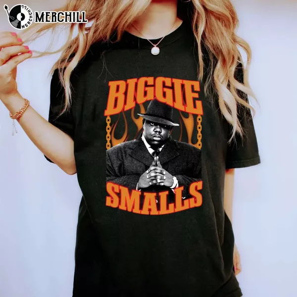 Biggie Smalls Shirt Rapper Graphic Tee