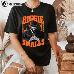 Biggie Smalls Shirt Rapper Graphic Tee 4