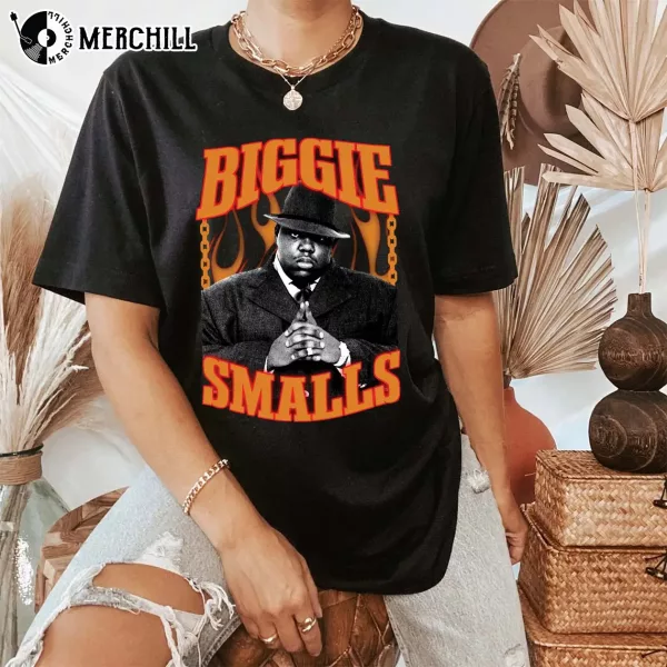 Biggie Smalls Shirt Rapper Graphic Tee