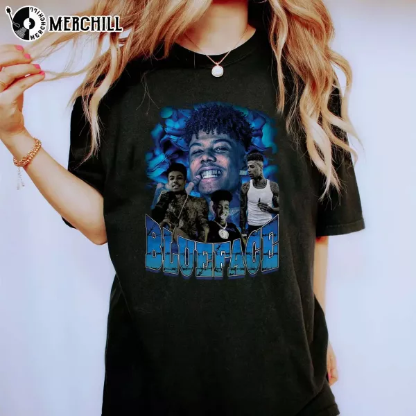 Blueface Shirt Rapper Graphic Tee