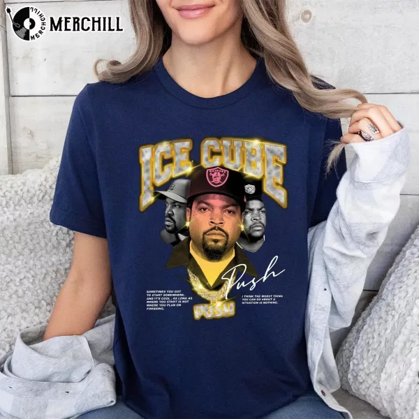 Ice Cube Push Shirt Rapper Graphic Tee