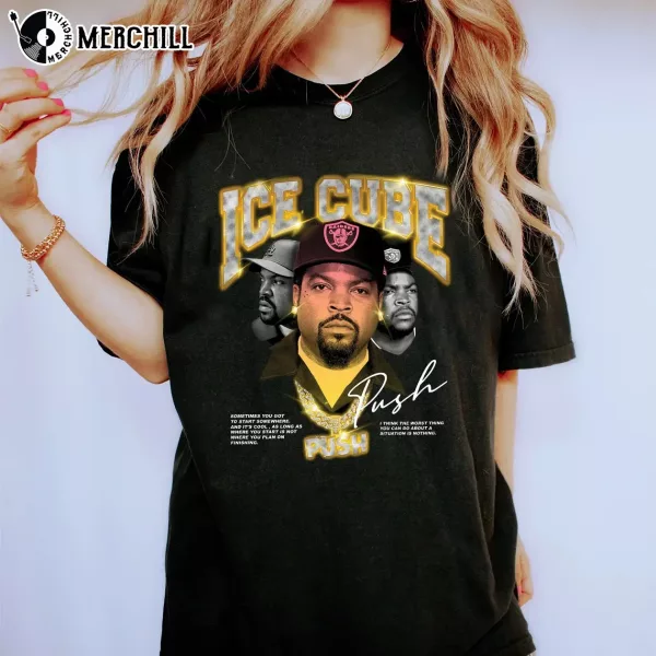 Ice Cube Push Shirt Rapper Graphic Tee