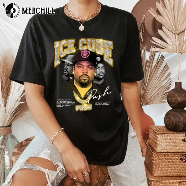 Ice Cube Push Shirt Rapper Graphic Tee