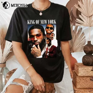 Jalen Brunson King of New York NYK Tee Shirt 4