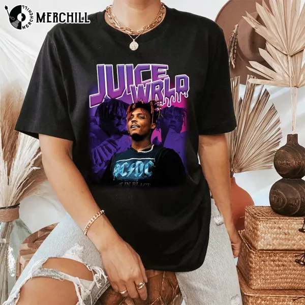 Juice WRLD Shirt Rapper Graphic Tee