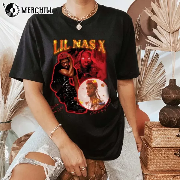 Lil Nas X Vintage 90s Rapper Tee