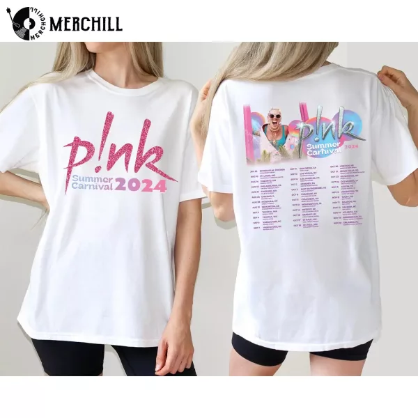 Pink Summer Carnival 2024 Shirt Schedule Tour