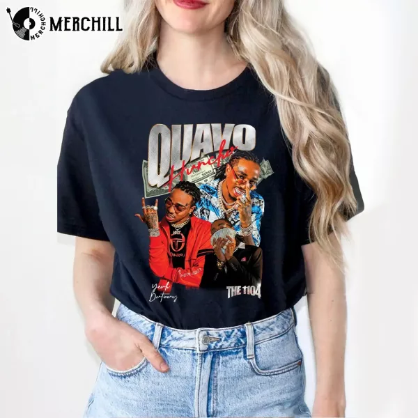 Quavo Huncho The 1104 Shirt Rapper Graphic Tee