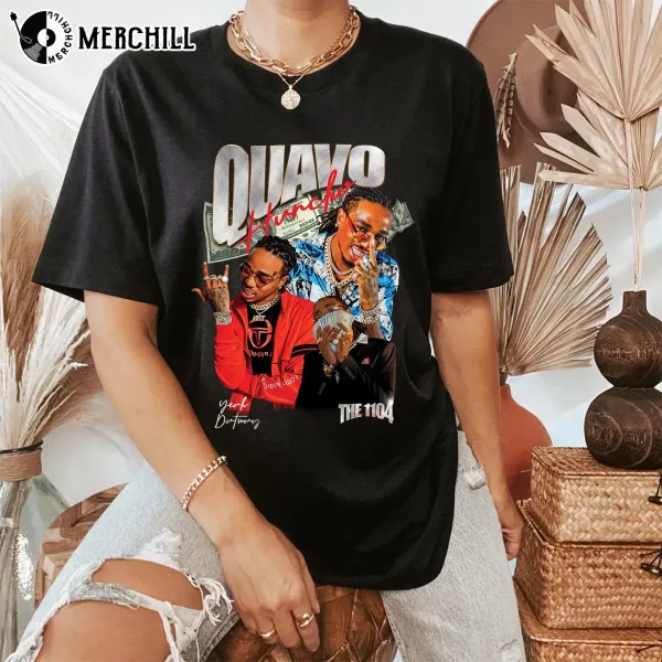 Quavo Huncho The 1104 Shirt Rapper Graphic Tee