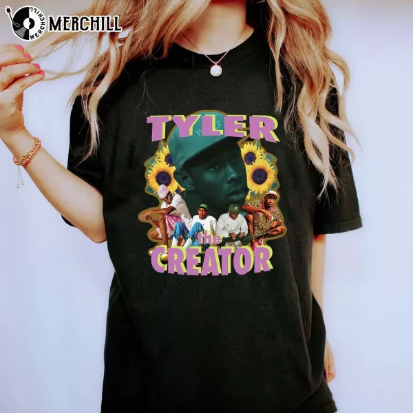 Tyler The Creator Shirt Hip Hop 90s Graphic Tee