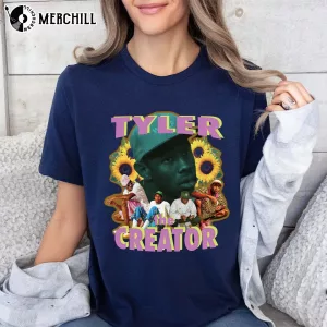 Tyler The Creator Shirt Hip Hop 90s Graphic Tee 3