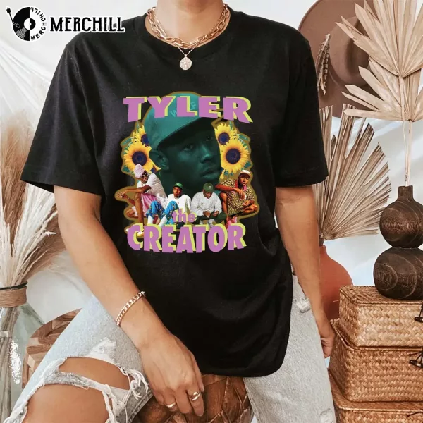 Tyler The Creator Shirt Hip Hop 90s Graphic Tee