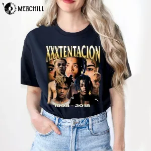 Xxxtentacion T Shirt 1998 2018 Rapper Graphic Tee 4