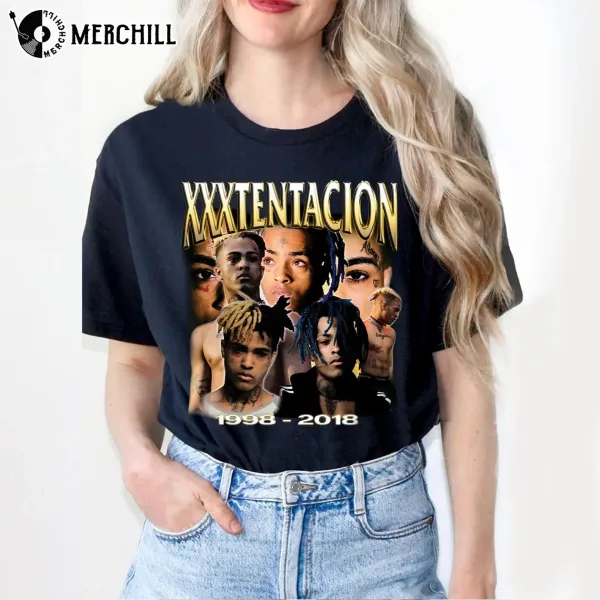 Xxxtentacion T Shirt 1998 – 2018 Rapper Graphic Tee