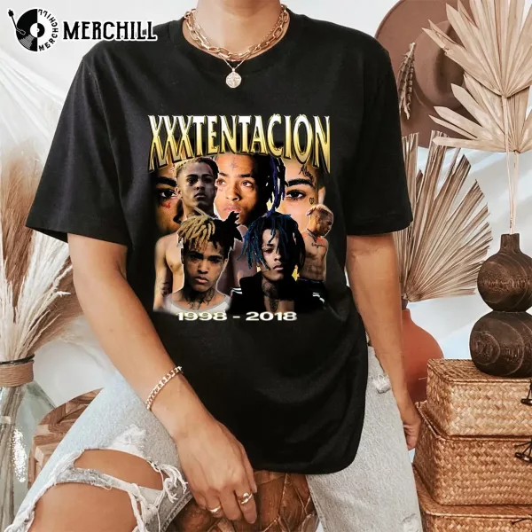 Xxxtentacion T Shirt 1998 – 2018 Rapper Graphic Tee