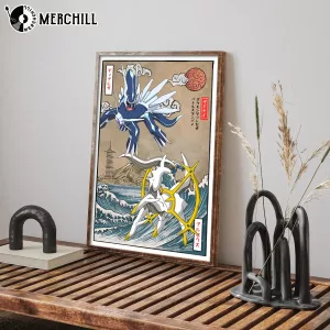 Arceus vs Dialga Anime Poster Print Best Pokemon