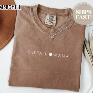 Baseball Mama T-Shirt Mother’s Day Gifts Under $50