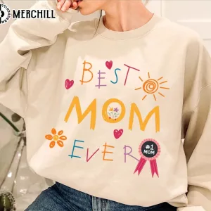 Best Mom Ever Shirt Mothers Day Present for Wife 7