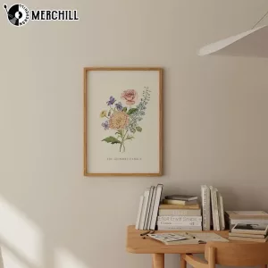 Birth Flowers Family Bouquet Special Gift for Mom