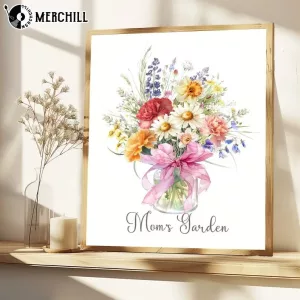 Birth Month Flower Bouquet Personalized Gift 2025 5
