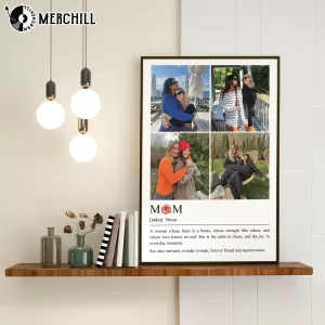 Birth Month Flower Photo Poster Unique Mothers Day Ideas 2025 2