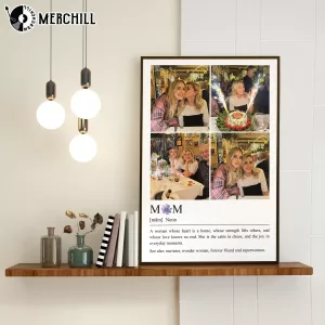 Birth Month Flower Photo Poster Unique Mothers Day Ideas 2025