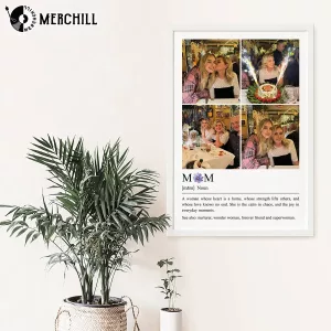 Birth Month Flower Photo Poster Unique Mothers Day Ideas 2025 4