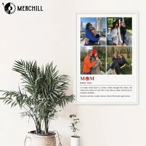 Birth Month Flower Photo Poster Unique Mothers Day Ideas 2025