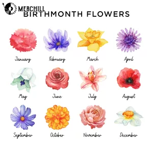 Birth Month Flower Photo Poster Unique Mothers Day Ideas 2025 7