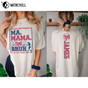 Custom Baseball Mom Bruh Shirt Gifts for Your Mum 3