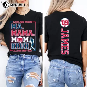Custom Baseball Mom Bruh Shirt Gifts for Your Mum
