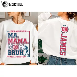 Custom Baseball Mom Bruh Shirt Gifts for Your Mum 5