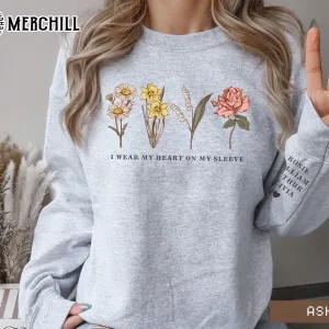 Custom Birth Month Flower Sweatshirt Mothers Day Flowers 4