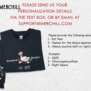 Custom Coquette Mama Goose Graphic Tee Gift Ideas for Mom