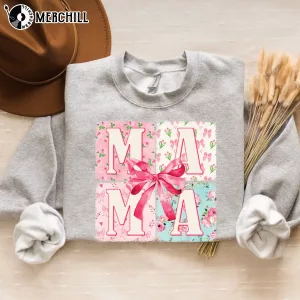 Custom Coquette Mama Sweatshirt Unique Mothers Day Gifts 6
