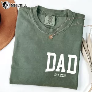 Custom Dad Est Tee Shirt Great Gifts for Dad 5 Custom Dad Est Tee Shirt Great Gifts for Dad 5