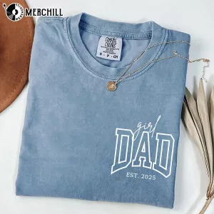Custom Dad of Girl Shirt Gifts for Father 3
