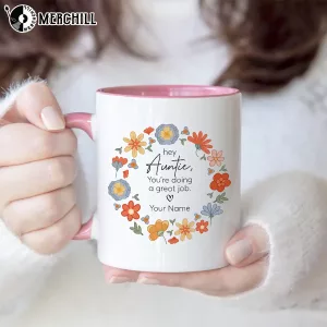 Custom Grandma Floral Mug Gifts for Mothers Day 2025