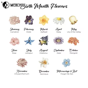 Custom Grandma Garden Birth Flower Art Mothers Day Gifts for Grandma 5