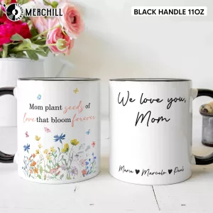 Custom Love Mom Mug Gifts for Mothers Day 2025