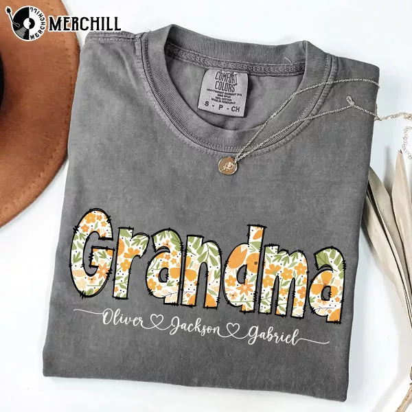 Custom Mama Floral Shirt Gift Ideas for Your Mom