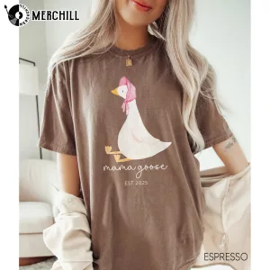 Custom Mama Goose Shirt Best Mothers Day Gift for New Mom 1