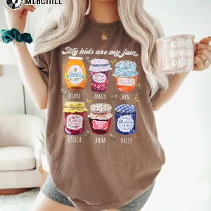 Custom My Kids Are My Jam Shirt Unique Mother’s Day Presents