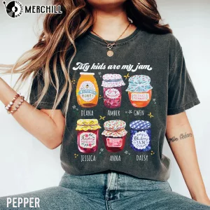Custom My Kids Are My Jam Shirt Unique Mothers Day Presents 4
