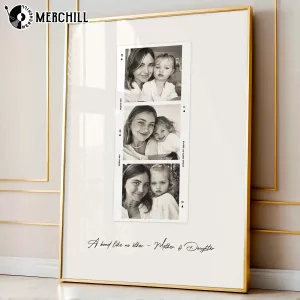 Custom Polaroid Photo Frame for Mom Unique Personalized Mother’s Day Gift