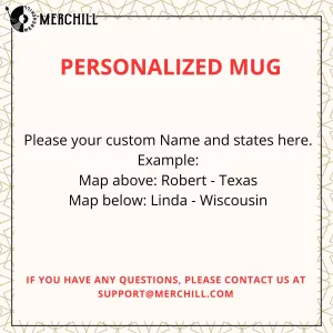 Custom State To State Mug Gifts for Mom Birthday 2