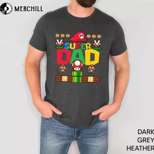 Custom Super Dad Graphic Tee Unique Gifts for Dad 2